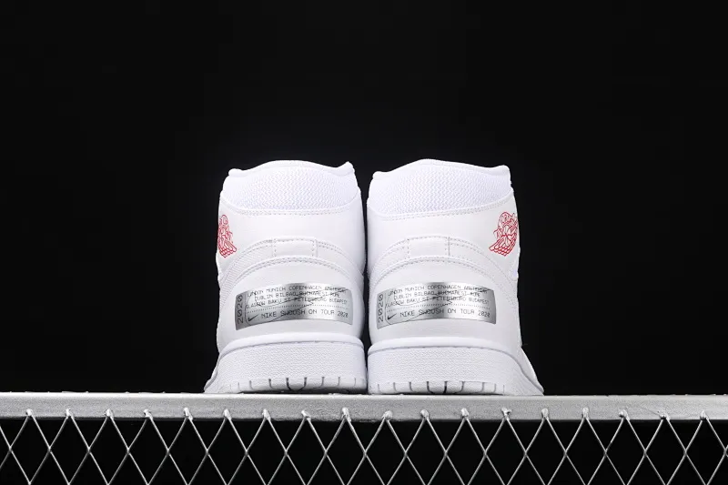 All Categories Air Jordan Jordan Series Basketball Shoes Air Jordan 1 Mid Air Jordan 1 Mid AJ1 Joe 1 China Tour 2020 Breaking Alliance CW7589-100